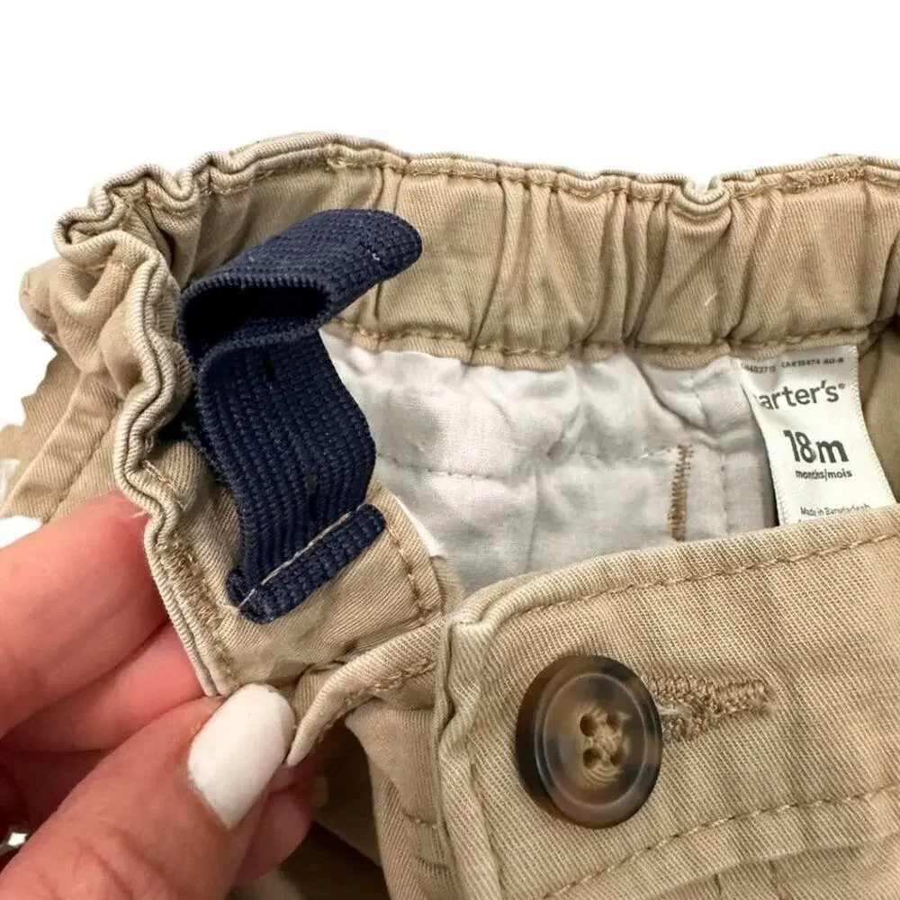 Carter's Chino Shorts Khaki 18M